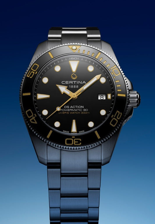 DS Action Diver 40,5 mm Powermatic 80 C048.407.11.051.01 - Bjerveur.noDS Action Diver 40,5 mm Powermatic 80 C048.407.11.051.01