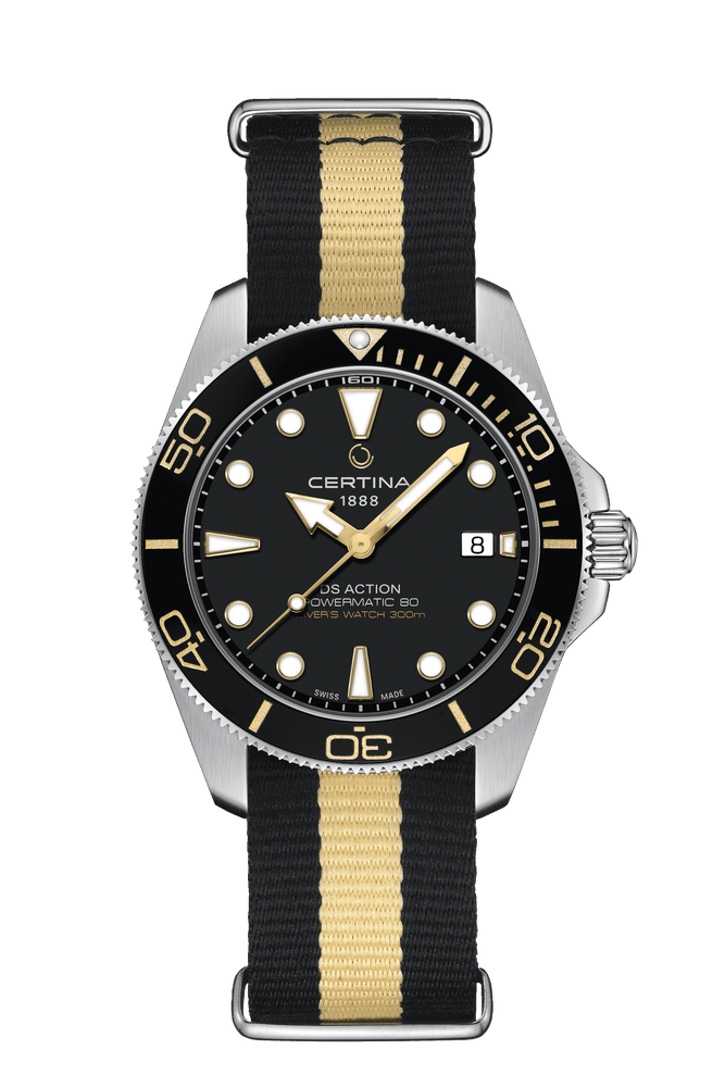 DS Action Diver 40,5 mm Powermatic 80 C048.407.18.051.01 - Bjerveur.noDS Action Diver 40,5 mm Powermatic 80 C048.407.18.051.01