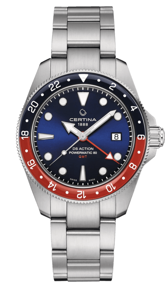 DS Action GMT Powermatic 80 C032.929.11.041.00 - Bjerveur.noDS Action GMT Powermatic 80 C032.929.11.041.00