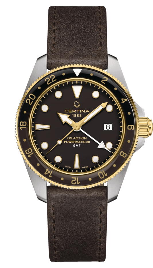 DS Action GMT Powermatic 80 C032.929.26.051.00 - Bjerveur.noDS Action GMT Powermatic 80 C032.929.26.051.00