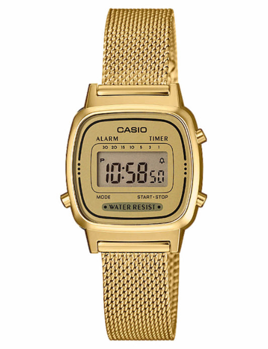 Casio Vintage LA670WEMY-9EF klokke i resin