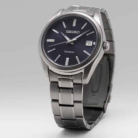 Seiko SUR373P1 herreklokke i titan, bilde 2 av 2