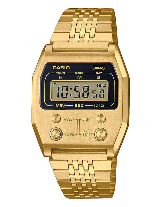 Casio Vintage A1100G-5EF herreklokke i stål