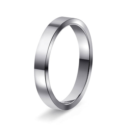 Ring i 950 platina, rektangulær, bilde 1 av 12