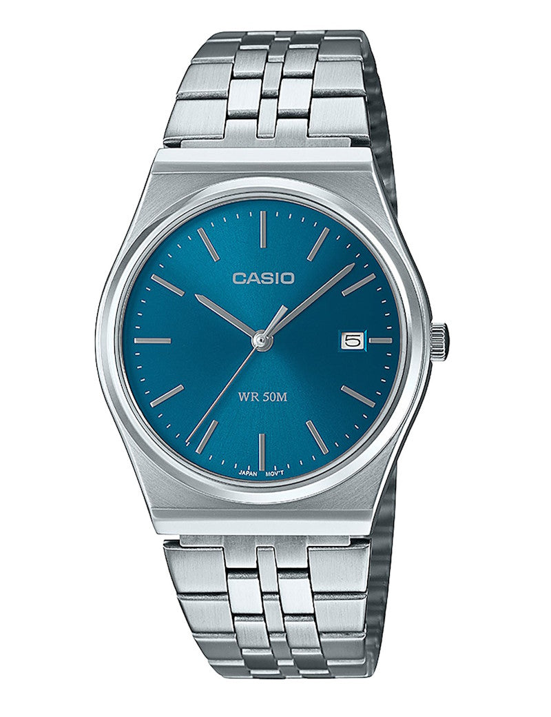 Casio Timeless MTP-B145D-2A2VEF dameklokke i stål