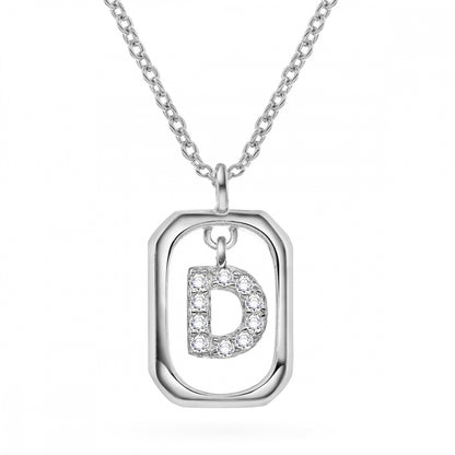 Jewelry Letters anheng i sølv med zirkonia, bokstav, bilde 10 av 57