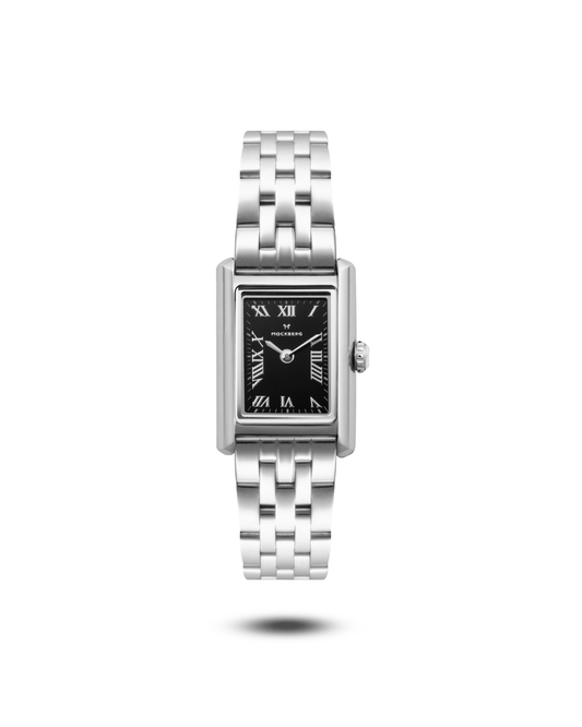 Timeless Stål / Sort 18x22mm SKU | MO244 - Bjerveur.noTimeless Stål / Sort 18x22mm SKU | MO244