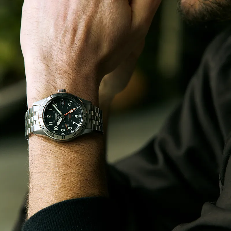 Seiko 5 Sports HDB006K1 Herreklokke i Stål - Kvarts, 39 mm, bilde 8