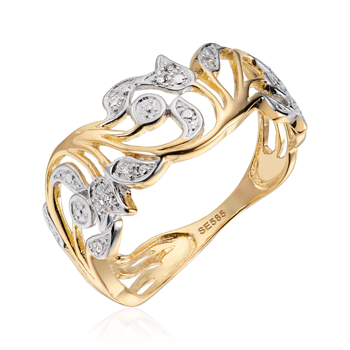 Ring 0,04ct WSI 585 Artikkelnr: 57304 - Bjerveur.noRing 0,04ct WSI 585 Artikkelnr: 57304