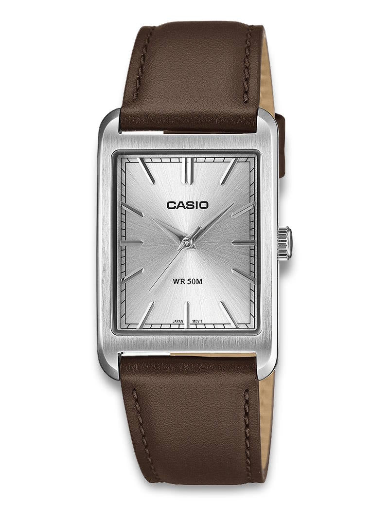 Casio Timeless MTP-B215L-7AVER dameklokke i stål