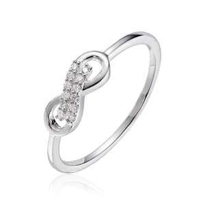 Evighet ring 0,06ct WSI hv 585 Artikkelnr: 57530 - Bjerveur.noEvighet ring 0,06ct WSI hv 585 Artikkelnr: 57530