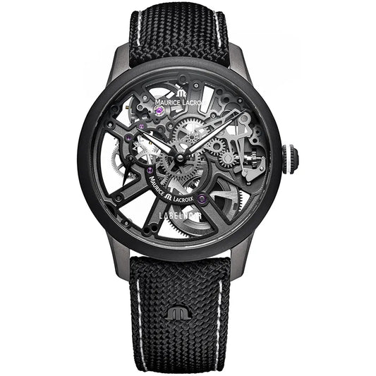 Maurice Lacroix Masterpiece MP7228-DLB04-090-2 herreklokke i stål, bilde 1 av 9