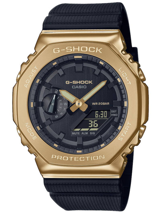 Casio G-Shock GM-2100G-1A9ER herreklokke i stål - Ana-digi, bilde 1 av 4
