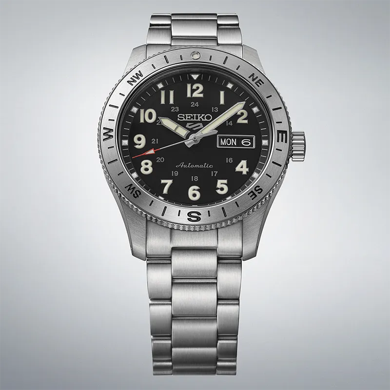 Seiko 5 Sports HDB006K1 Herreklokke i Stål - Kvarts, 39 mm, bilde 3