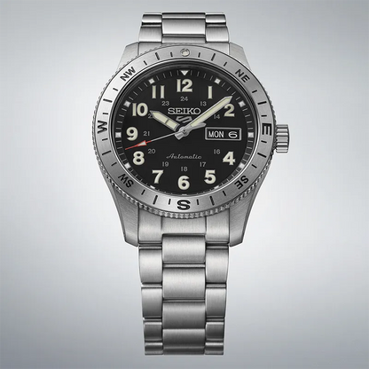 Seiko 5 Sports HDB006K1 Herreklokke i Stål - Kvarts, 39 mm, bilde 3
