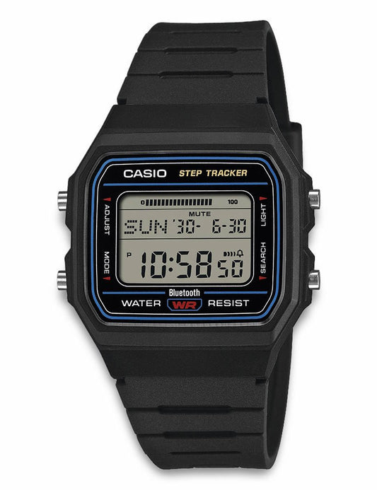 Casio Timeless F-B100W-1AEF herreklokke i resin