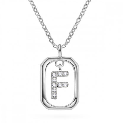 Jewelry Letters anheng i sølv med zirkonia, bokstav, bilde 15 av 57