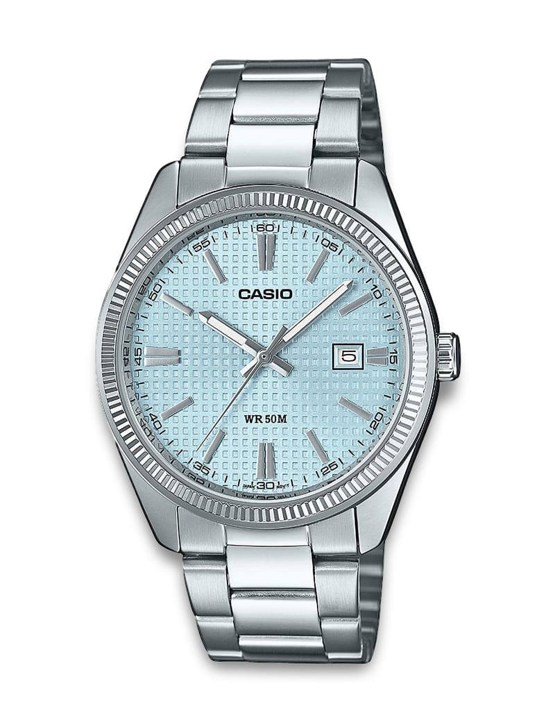 Casio Timeless MTP-1302PE-2AVEF herreklokke i stål
