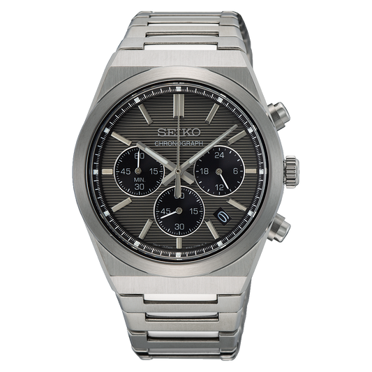 Seiko SSB455P1 herreklokke i stål