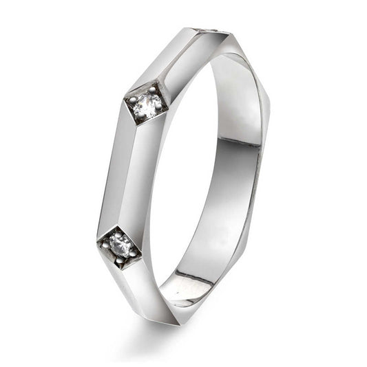 FASETTRING I GULL M/DIA 0,06 CT TWSI 12100003 - 006 - Bjerveur.noFASETTRING I GULL M/DIA 0,06 CT TWSI 12100003 - 006