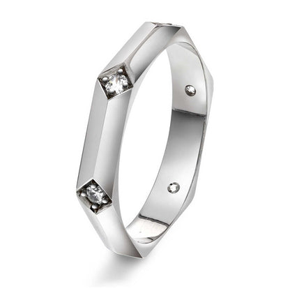 FASETTRING I GULL M/DIA 0,12 CT TWSI 12100003 - 012 - Bjerveur.noFASETTRING I GULL M/DIA 0,12 CT TWSI 12100003 - 012