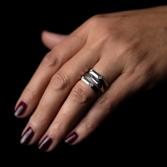 FASETTRING I GULL M/DIA 0,12 CT TWSI 12100003 - 012 - Bjerveur.noFASETTRING I GULL M/DIA 0,12 CT TWSI 12100003 - 012