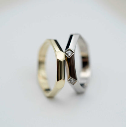 FASETTRING I GULL M/DIA 0,12 CT TWSI 12100003 - 012 - Bjerveur.noFASETTRING I GULL M/DIA 0,12 CT TWSI 12100003 - 012