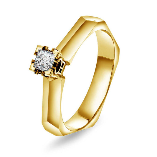 FASETTRING I GULL M/DIA 0,20 CT TWSI 22100004 - 020 - Bjerveur.noFASETTRING I GULL M/DIA 0,20 CT TWSI 22100004 - 020