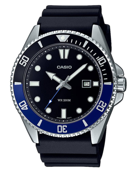 Casio Timeless MDV-107-1A2VEF herreklokke i stål