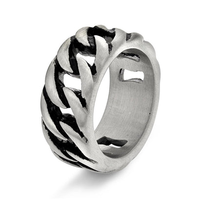 Ring i stål, bredde 10 mm, bilde 1 av 4
