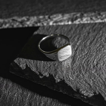 Ring i 925 sølv, 10 mm bred topp, bilde 5 av 5