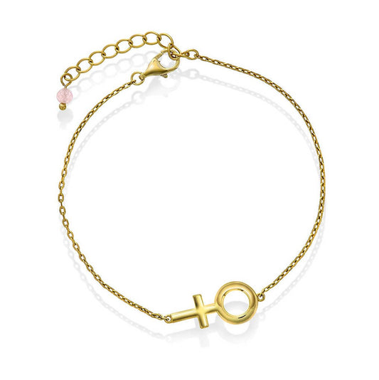 Femme armbånd i sølv med rosenkvarts 221413 - Bjerveur.noFemme armbånd i sølv med rosenkvarts 221413