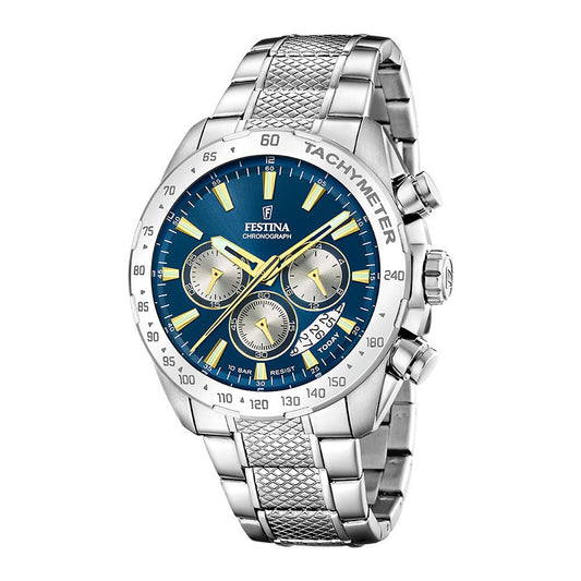 Festina hr.lenke.chrono. blå skive F20668 - 5 - Bjerveur.noFestina hr.lenke.chrono. blå skive F20668 - 5