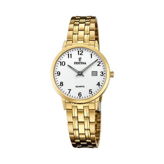 Festina, pvd, lenke, hvit skive - Bjerveur.noFestina, pvd, lenke, hvit skive