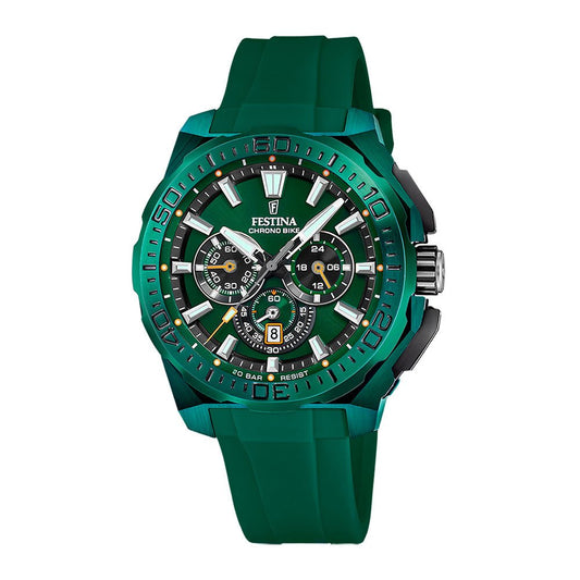 Festina,Chr.Bike.Spes.ed. Grønn pvd, 2025 F20730 - 1 - Bjerveur.noFestina,Chr.Bike.Spes.ed. Grønn pvd, 2025 F20730 - 1
