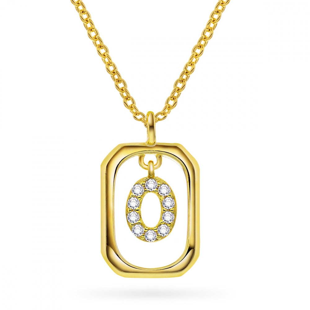 Jewelry Letters anheng i sølv med zirkonia, bokstav, bilde 35 av 57