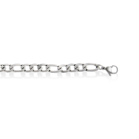 FIGARO KJEDE I STÅL 6 MM 50 CM 44367.50 - Bjerveur.noFIGARO KJEDE I STÅL 6 MM 50 CM 44367.50