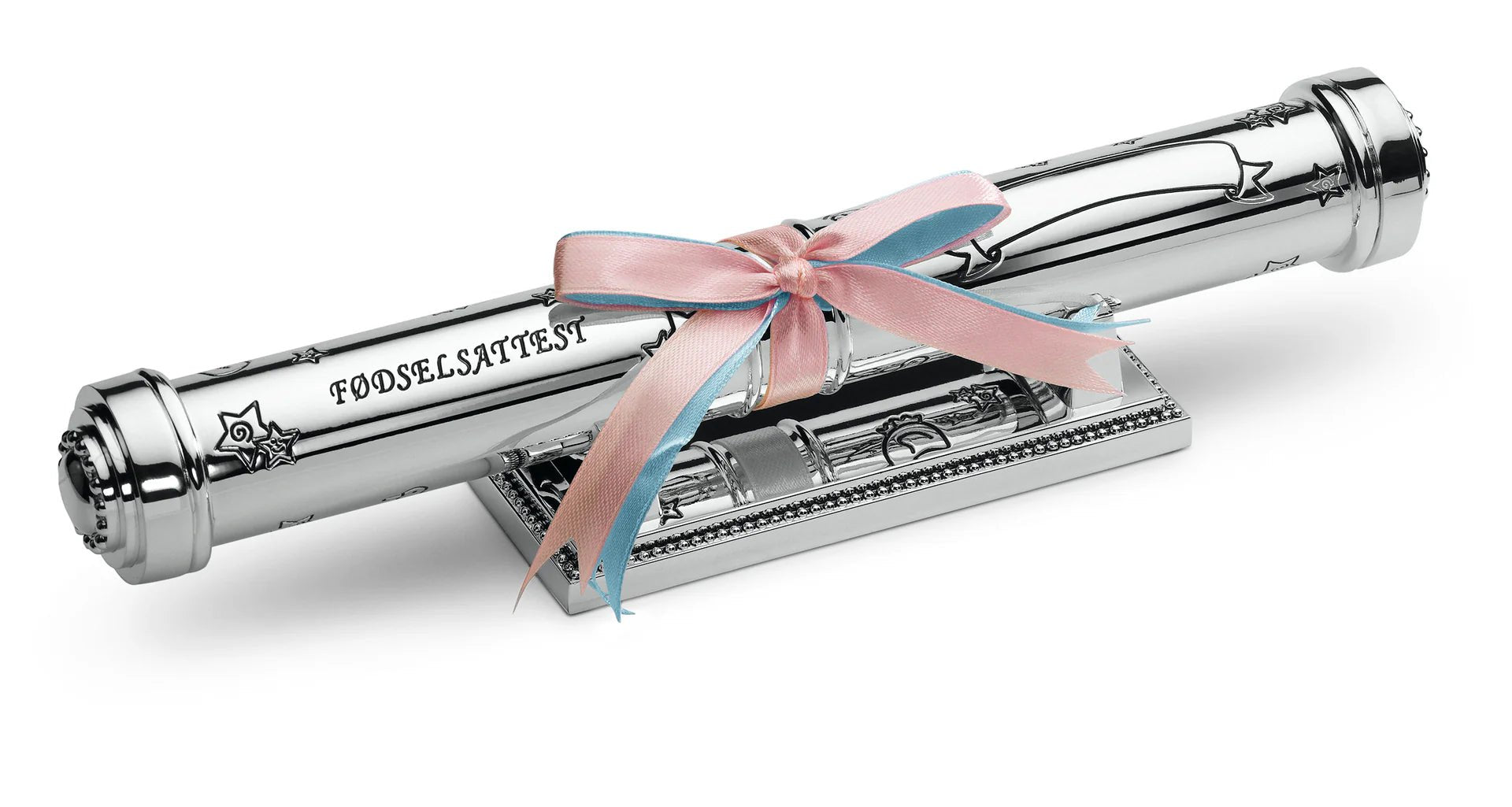 Fødselsattestholder, forsølvet SKU | DAT12110 - Bjerveur.noFødselsattestholder, forsølvet SKU | DAT12110