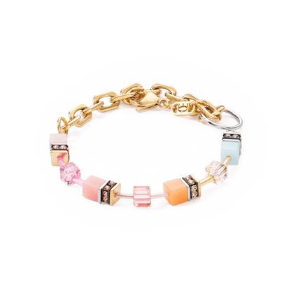 GeoCUBE® Iconic Fusion Chain armbånd akva - aprikos 4713302028 - Bjerveur.noGeoCUBE® Iconic Fusion Chain armbånd akva - aprikos 4713302028