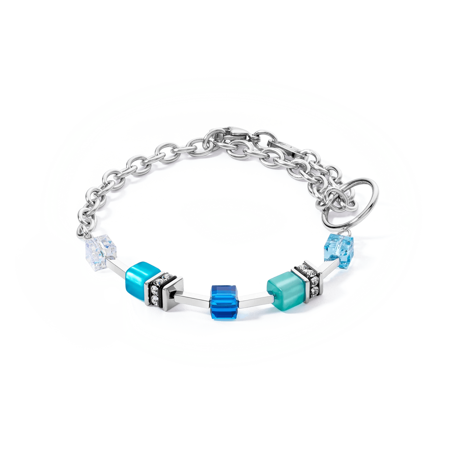 GeoCUBE® Iconic Layer Chain armbånd Ocean Vibes 4715300600 - Bjerveur.noGeoCUBE® Iconic Layer Chain armbånd Ocean Vibes 4715300600