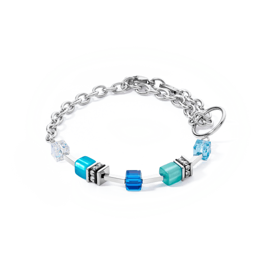 GeoCUBE® Iconic Layer Chain armbånd Ocean Vibes 4715300600 - Bjerveur.noGeoCUBE® Iconic Layer Chain armbånd Ocean Vibes 4715300600