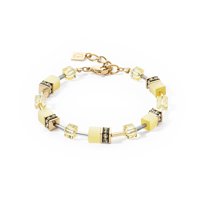 GeoCUBE® Iconic Mono Gold armbånd gult 4020300120 - Bjerveur.noGeoCUBE® Iconic Mono Gold armbånd gult 4020300120
