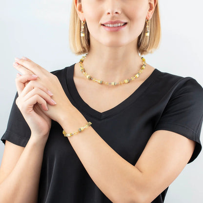 GeoCUBE® Iconic Mono Gold armbånd gult 4020300120 - Bjerveur.noGeoCUBE® Iconic Mono Gold armbånd gult 4020300120