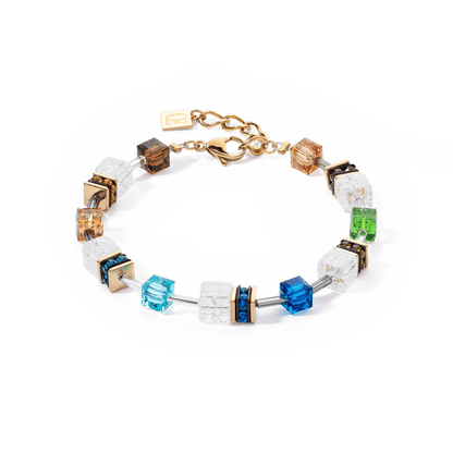 GeoCUBE® Iconic Nature armbånd flerfarget gull 3018301516 - Bjerveur.noGeoCUBE® Iconic Nature armbånd flerfarget gull 3018301516