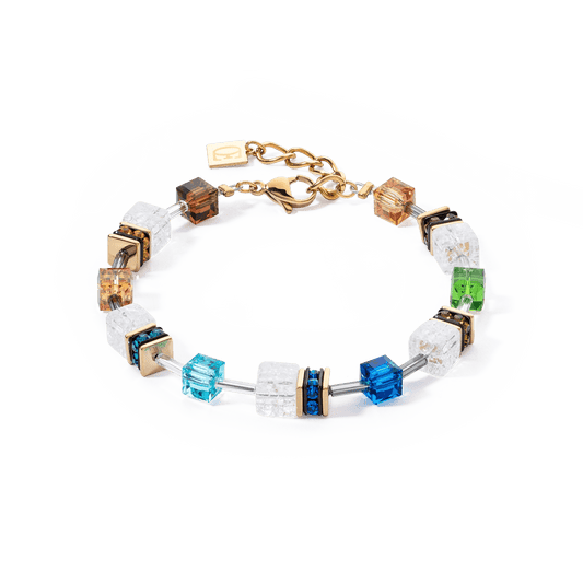 GeoCUBE® Iconic Nature armbånd flerfarget gull 3018301516 - Bjerveur.noGeoCUBE® Iconic Nature armbånd flerfarget gull 3018301516