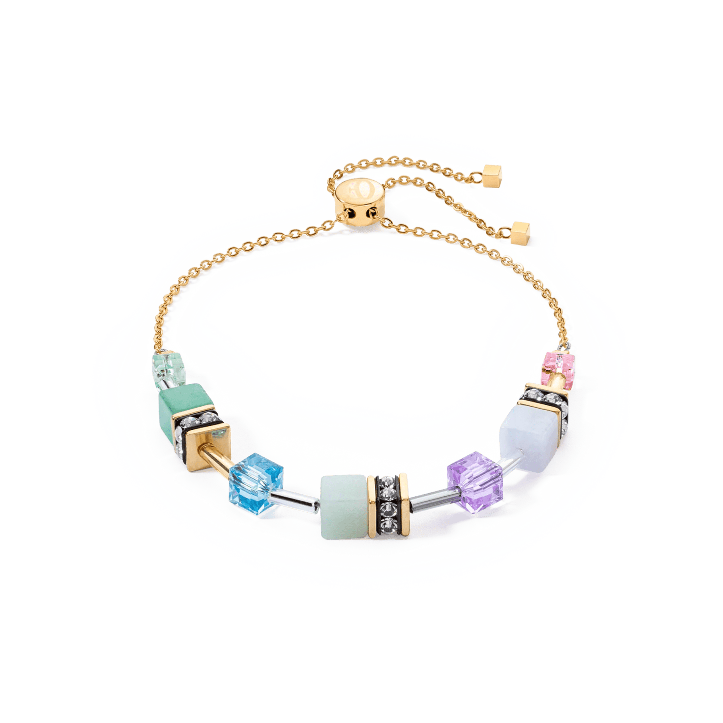GeoCUBE® Iconic Nature Chain armbånd pastell 3035301522 - Bjerveur.noGeoCUBE® Iconic Nature Chain armbånd pastell 3035301522