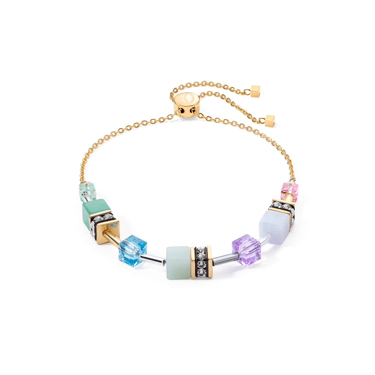 GeoCUBE® Iconic Nature Chain armbånd pastell 3035301522 - Bjerveur.noGeoCUBE® Iconic Nature Chain armbånd pastell 3035301522