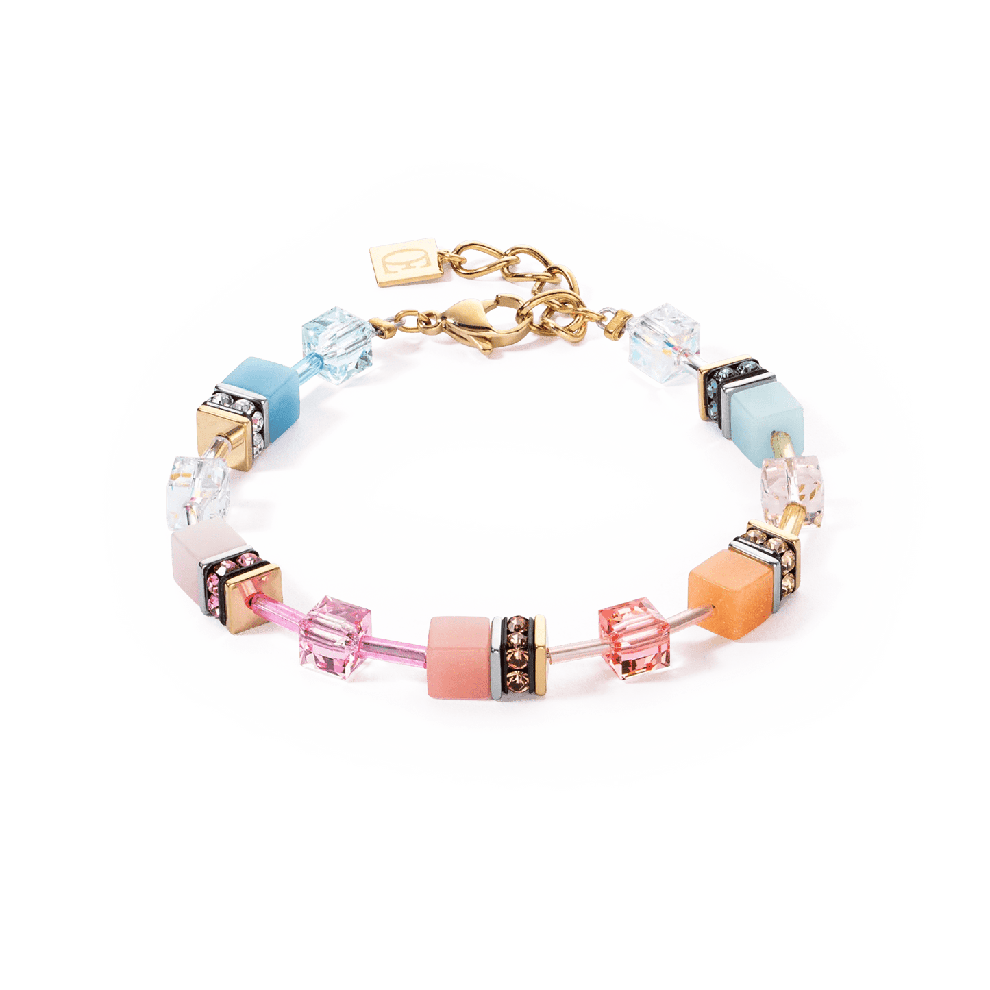 GeoCUBE® Ikonisk armbånd akva - aprikos 2838302028 - Bjerveur.noGeoCUBE® Ikonisk armbånd akva - aprikos 2838302028