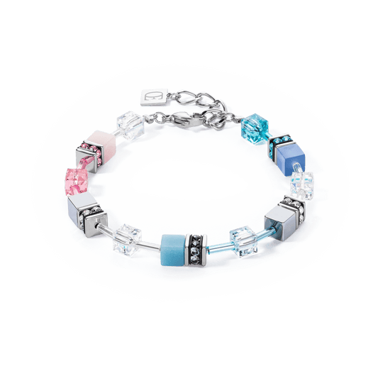 GeoCUBE® Ikonisk armbånd blå - rosa 4023300719 - Bjerveur.noGeoCUBE® Ikonisk armbånd blå - rosa 4023300719