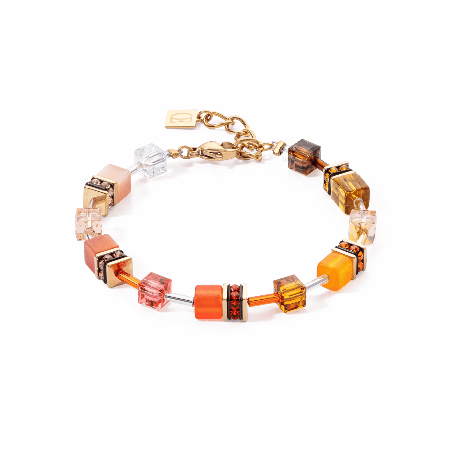 GeoCUBE® Ikonisk armbånd Sunset gull 2838300211 - Bjerveur.noGeoCUBE® Ikonisk armbånd Sunset gull 2838300211